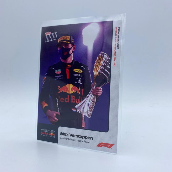 #23 Max Verstappen - Dominant drive in season final - Topps Now 2020