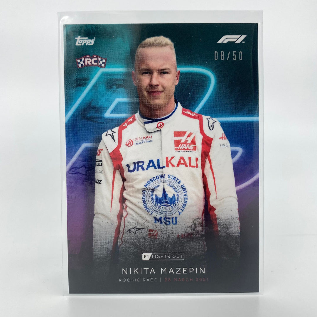 08/50 Nikita Mazepin - Rookie Race