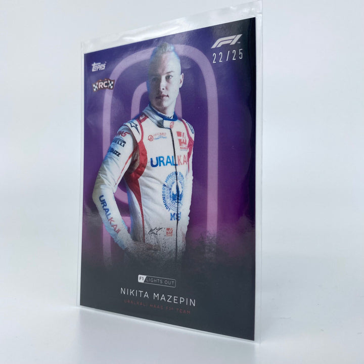 22/25 Nikita Mazepin - Drivers - Purple Parallel