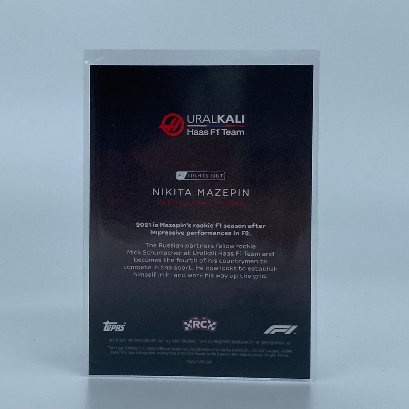 22/25 Nikita Mazepin - Drivers - Purple Parallel