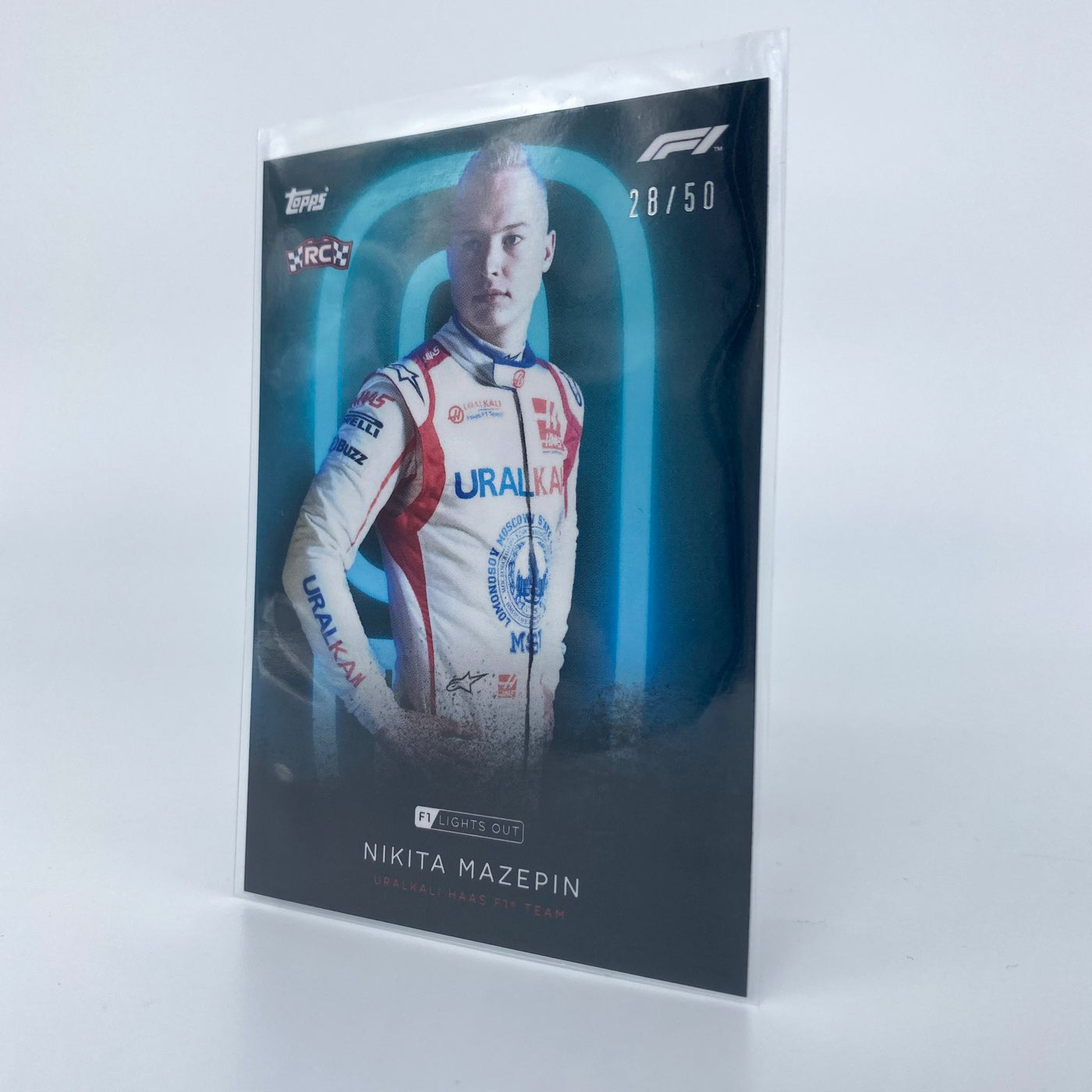 28/50 Nikita Mazepin - Drivers -  Aqua Parallel