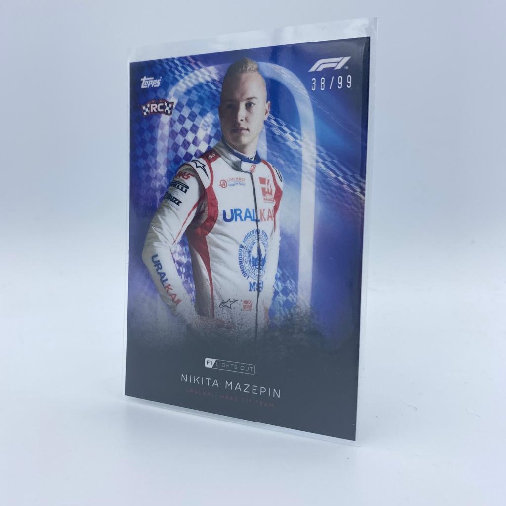/99 Nikita Mazepin - Drivers -  Blue Parallel
