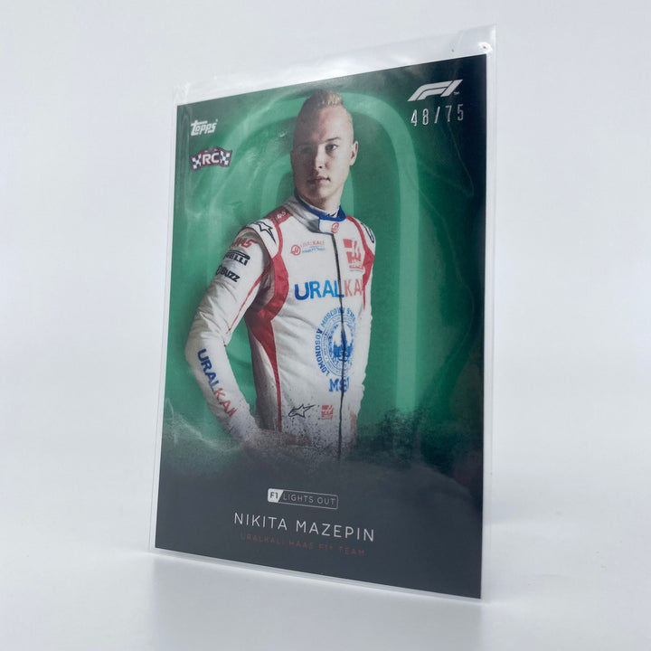 /75 Nikita Mazepin - Drivers - Green Parallel