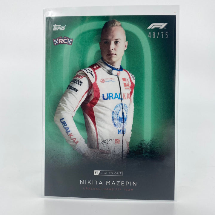 /75 Nikita Mazepin - Drivers - Green Parallel