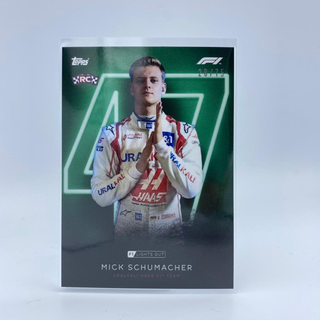/75 Mick Schumacher - Drivers - Green Parallel