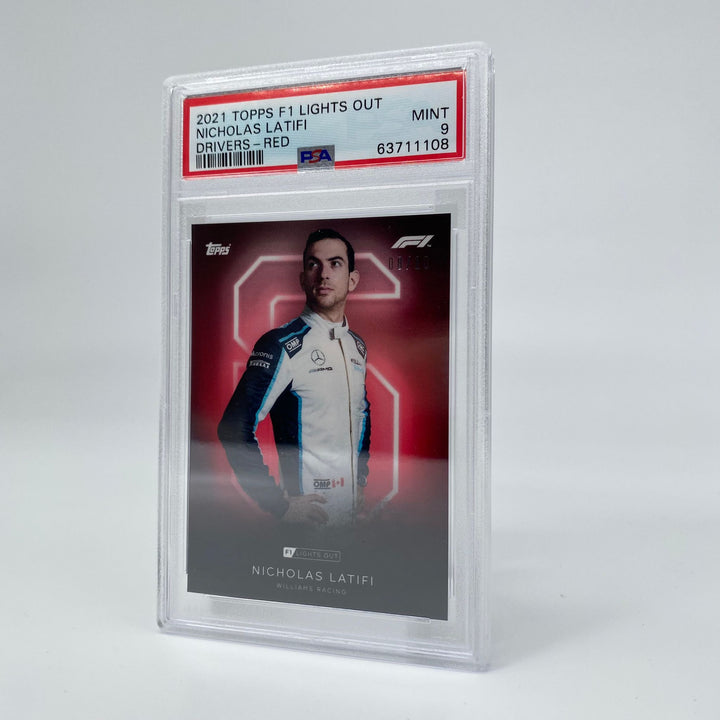 PSA 9 - 08/10 Latifi - Drivers - Red Parallel