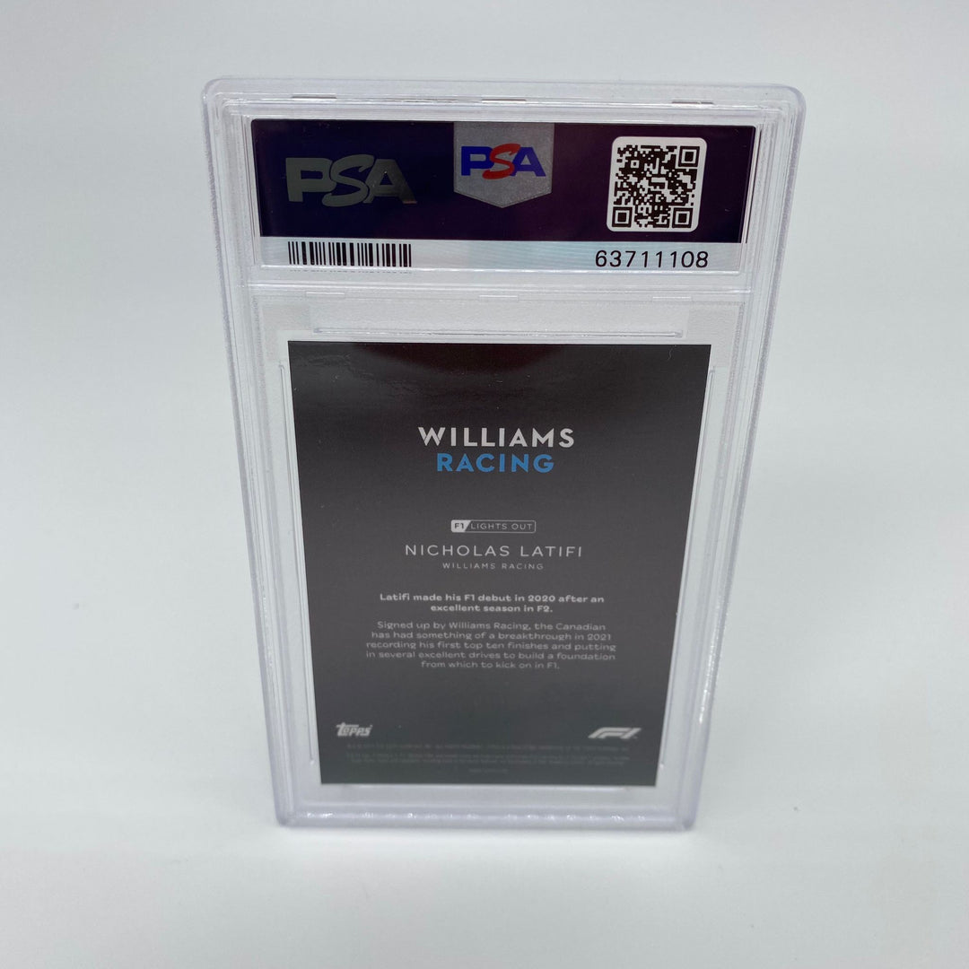 PSA 9 - 08/10 Latifi - Drivers - Red Parallel