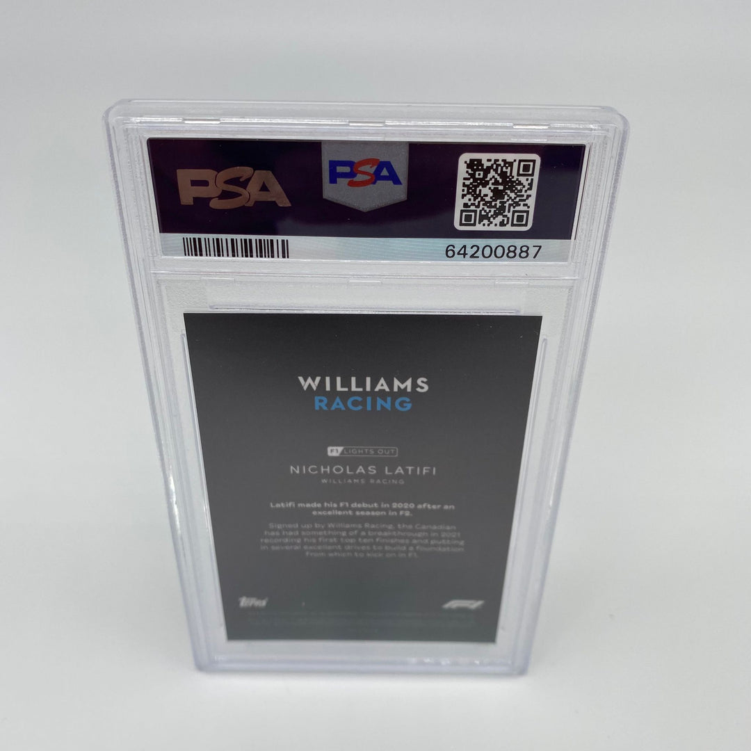 PSA 10 - 95/99 Latifi - Drivers - Blue Parallel