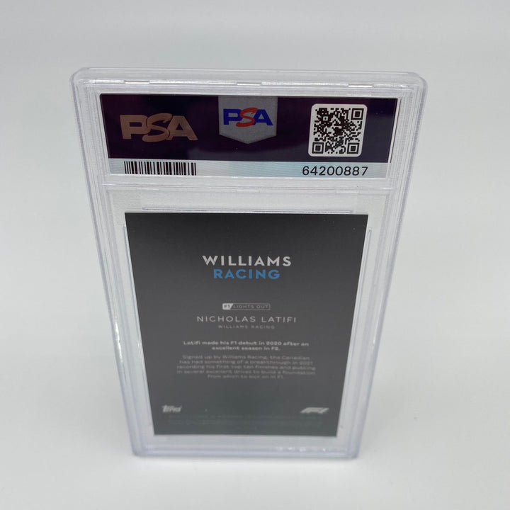 PSA 10 - 95/99 Latifi - Drivers - Blue Parallel