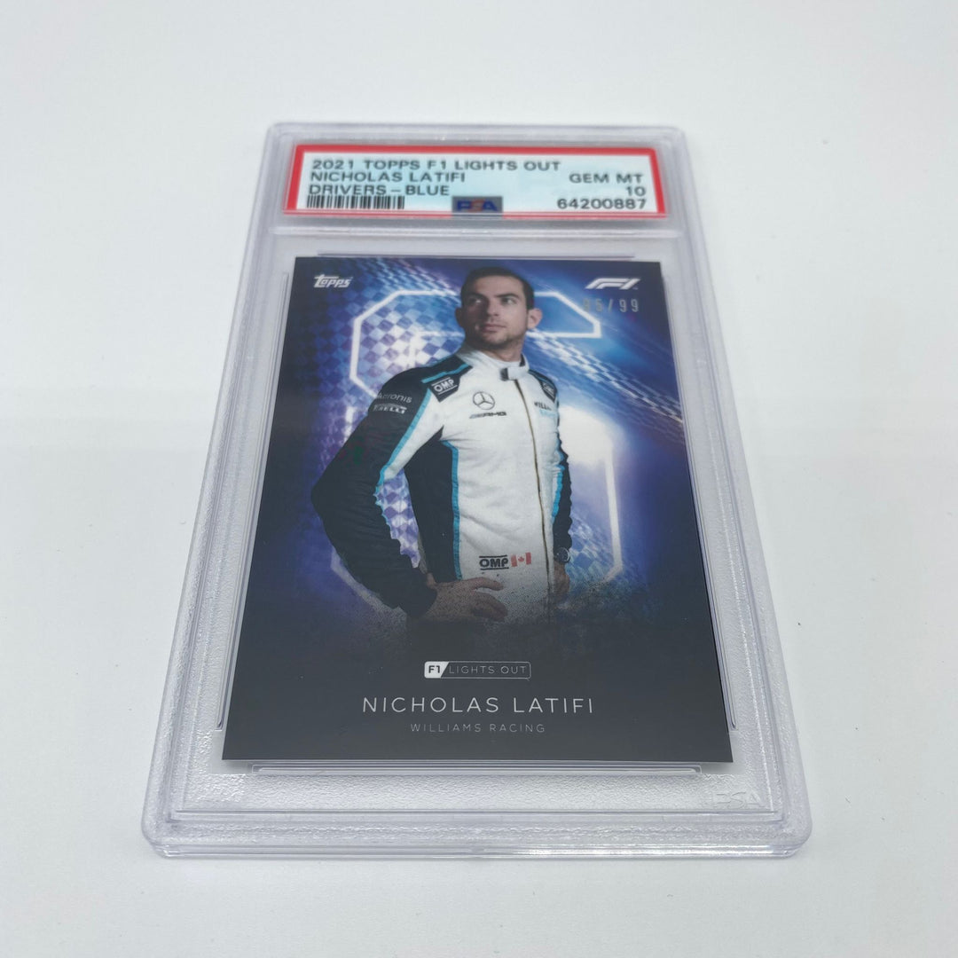 PSA 10 - 95/99 Latifi - Drivers - Blue Parallel