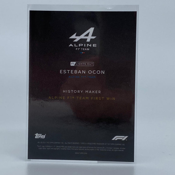 /99 Esteban Ocon - History Maker