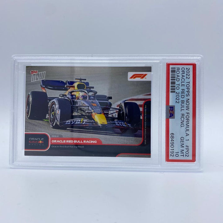 PSA 10 - Oracle Red Bull Racing #P02 - Unveil RB18 pre-season Barcelona