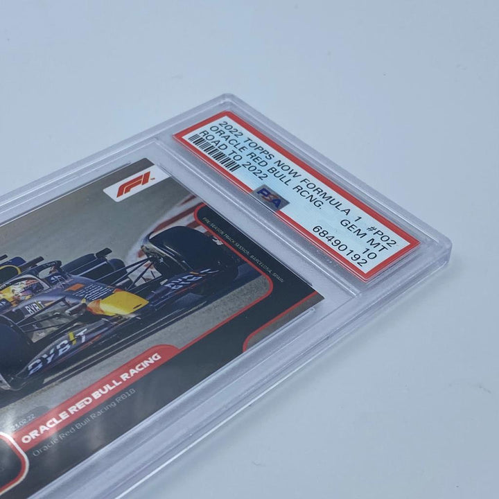 PSA 10 - Oracle Red Bull Racing #P02 - Unveil RB18 pre-season Barcelona