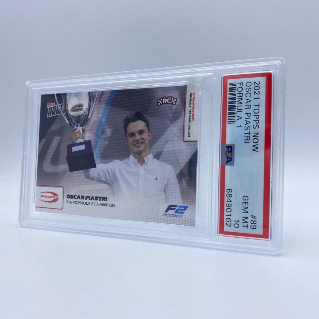 PSA 10 - Oscar Piastri - FIA Formula 2 Champion #089