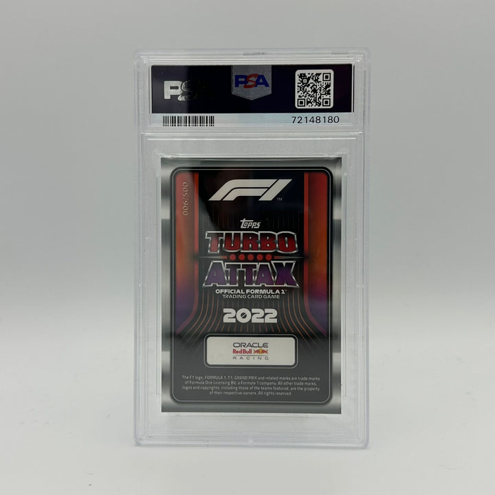 PSA 10 - 006/500 - Team Logo Red Bull Racing Honda #10 - Mirror Green