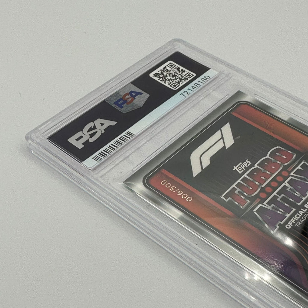 PSA 10 - 006/500 - Team Logo Red Bull Racing Honda #10 - Mirror Green