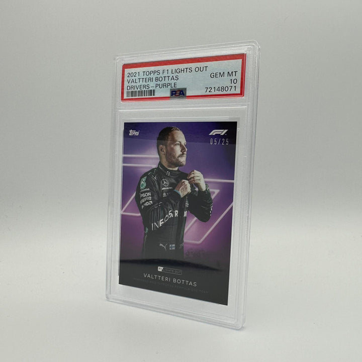 PSA 10 - 05/25 Valtteri Bottas - Drivers - Purple Parallel