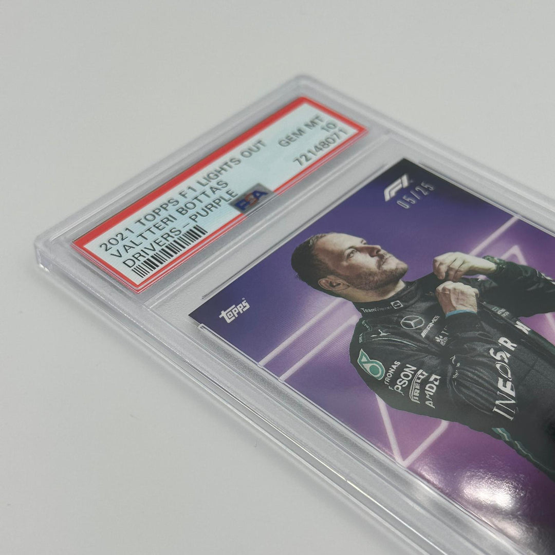 PSA 10 - 05/25 Valtteri Bottas - Drivers - Purple Parallel