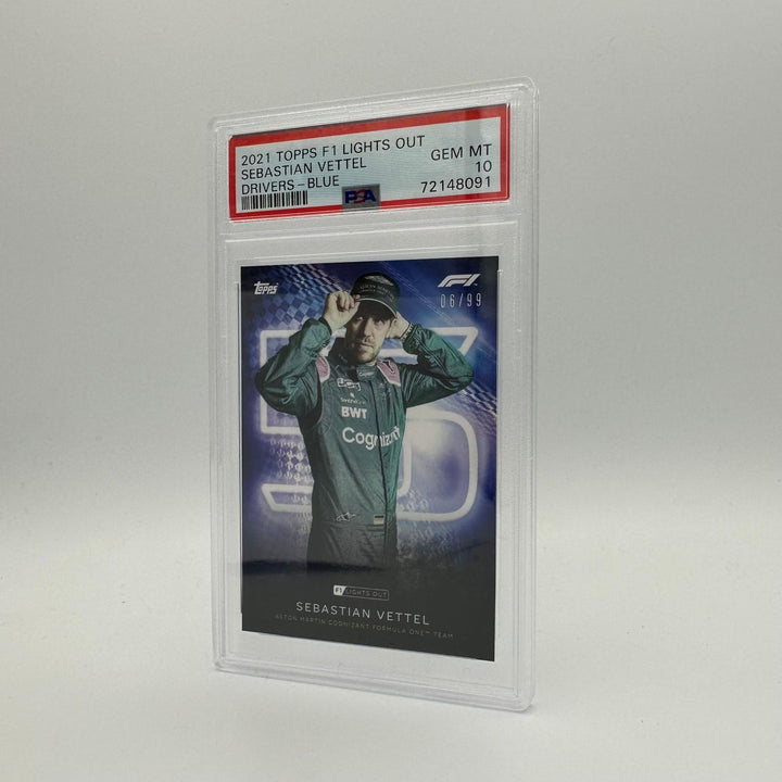 PSA 10 - 06/99 Sebastian Vettel - Drivers -  Blue Parallel
