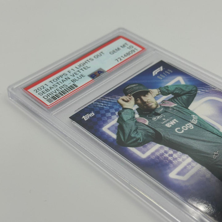 PSA 10 - 06/99 Sebastian Vettel - Drivers -  Blue Parallel