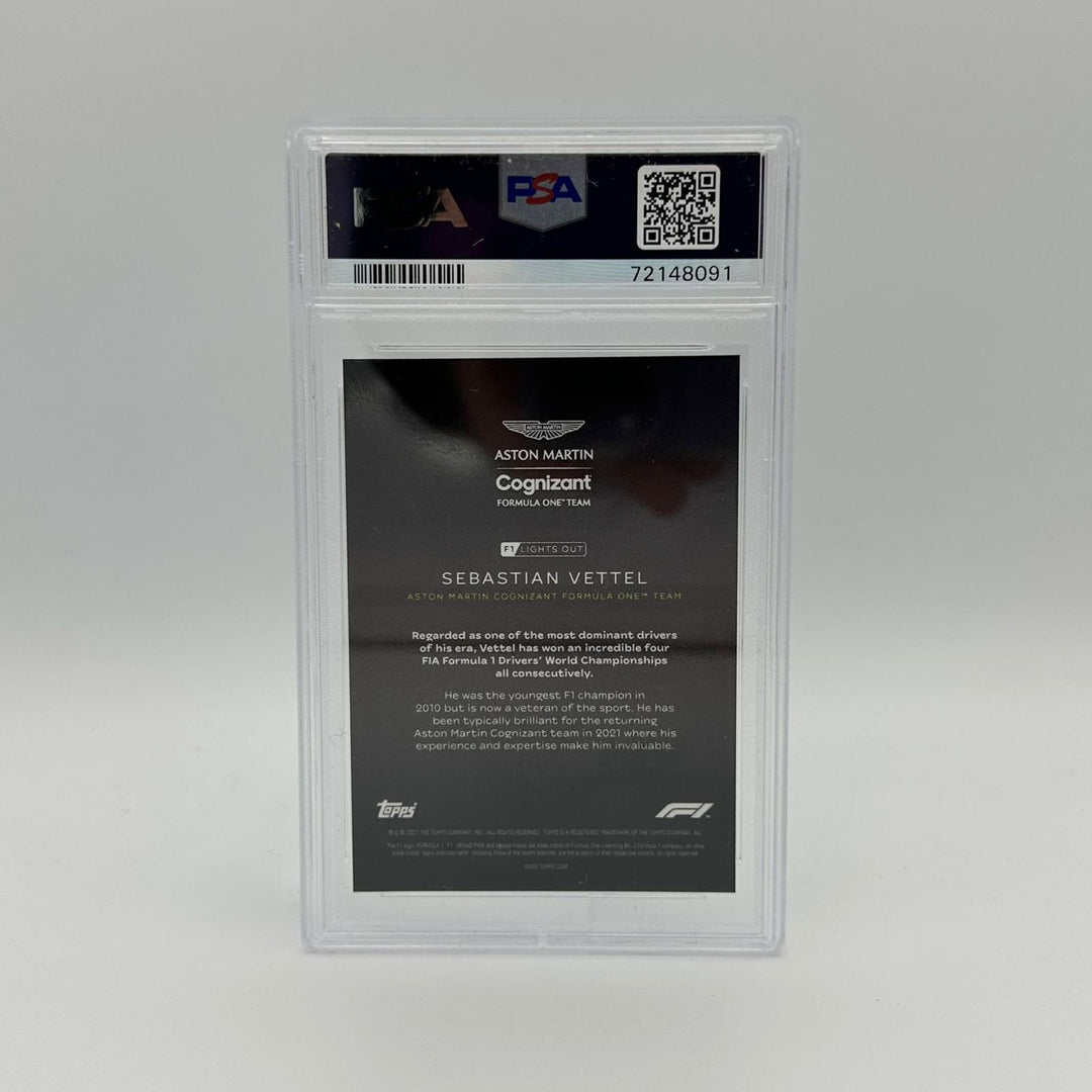 PSA 10 - 06/99 Sebastian Vettel - Drivers -  Blue Parallel