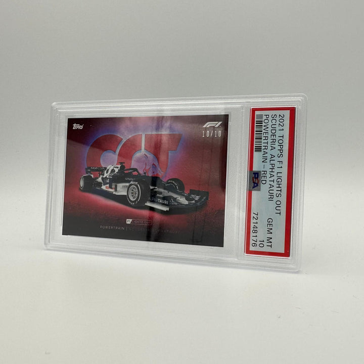 PSA 10 - 10/10 Alphatauri - Powertrain - Red Parallel
