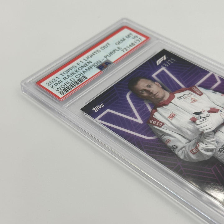 PSA 10 - 16/25 Kimi Raikkonen - Drivers World Champion