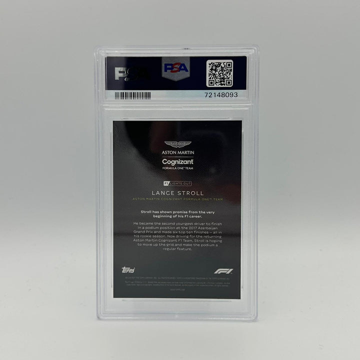 PSA 10 - 39/50 Lance Stroll - Drivers -  Aqua Parallel