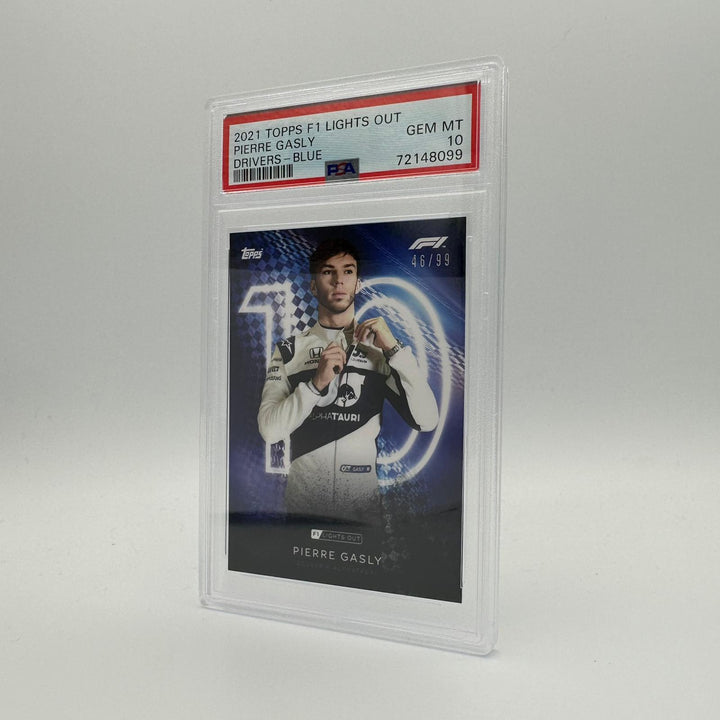 PSA 10 - 46/99 Pierre Gasly - Drivers -  Blue Parallel
