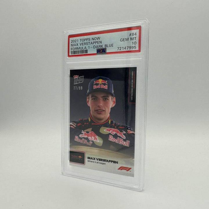 PSA 10 - /99 Max Verstappen #84 Dark Blue - Where it all began