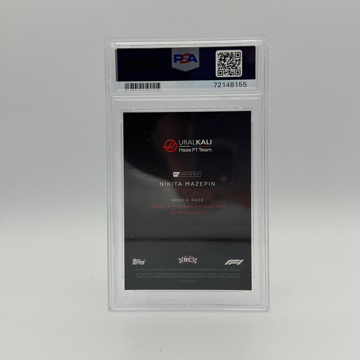 PSA 10 - 93/99 Nikita Mazepin - Rookie Race