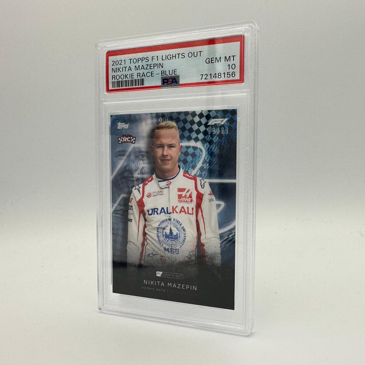 PSA 10 - 99/99 Nikita Mazepin - Rookie Race