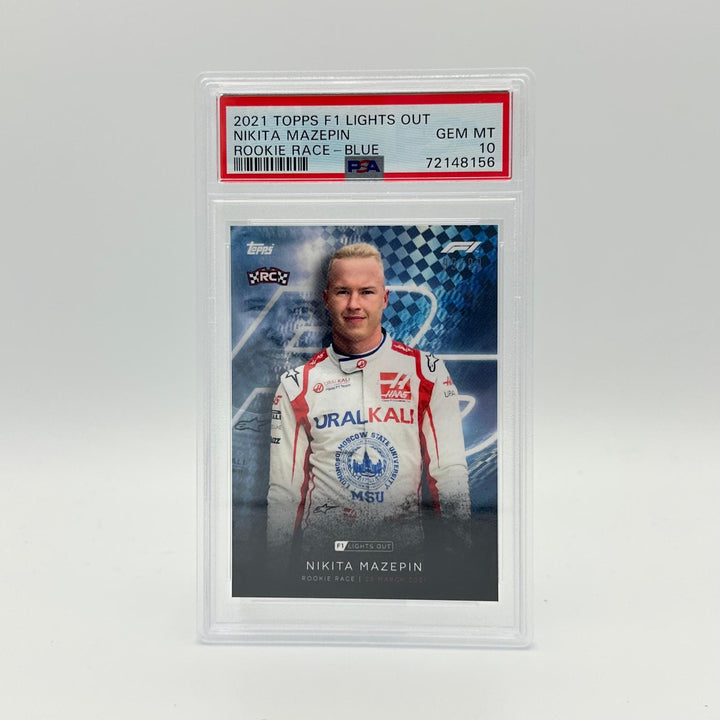PSA 10 - 99/99 Nikita Mazepin - Rookie Race