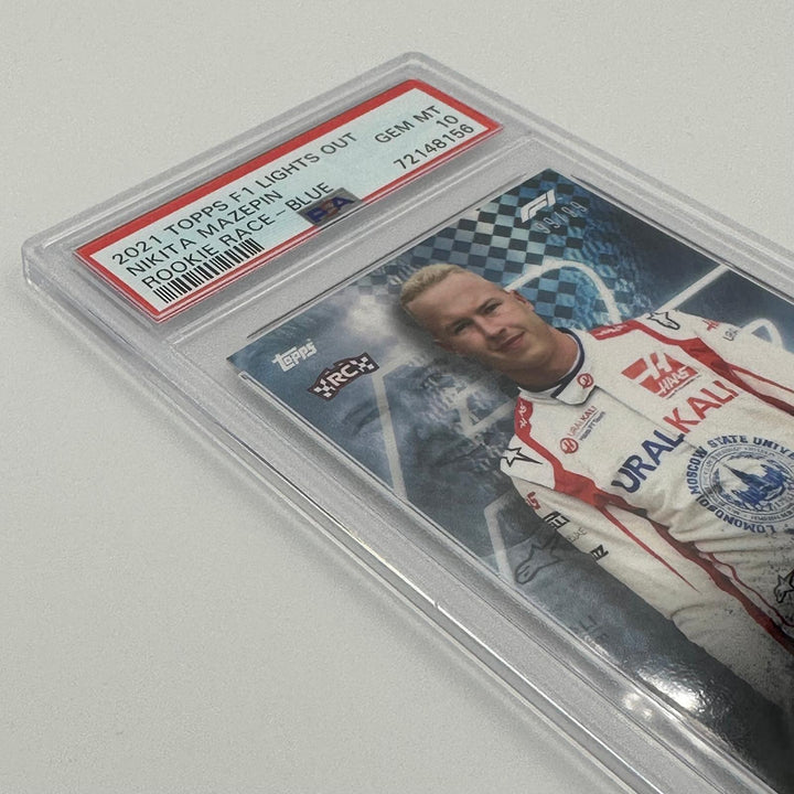 PSA 10 - 99/99 Nikita Mazepin - Rookie Race