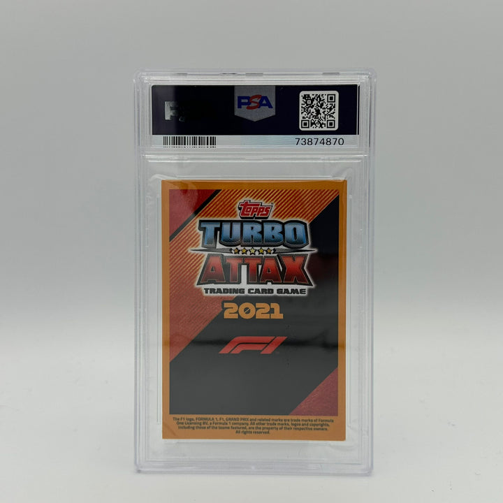 PSA 6 - Billy Monger #BM1 - Fan Favorite -  EX-MT - Autograph