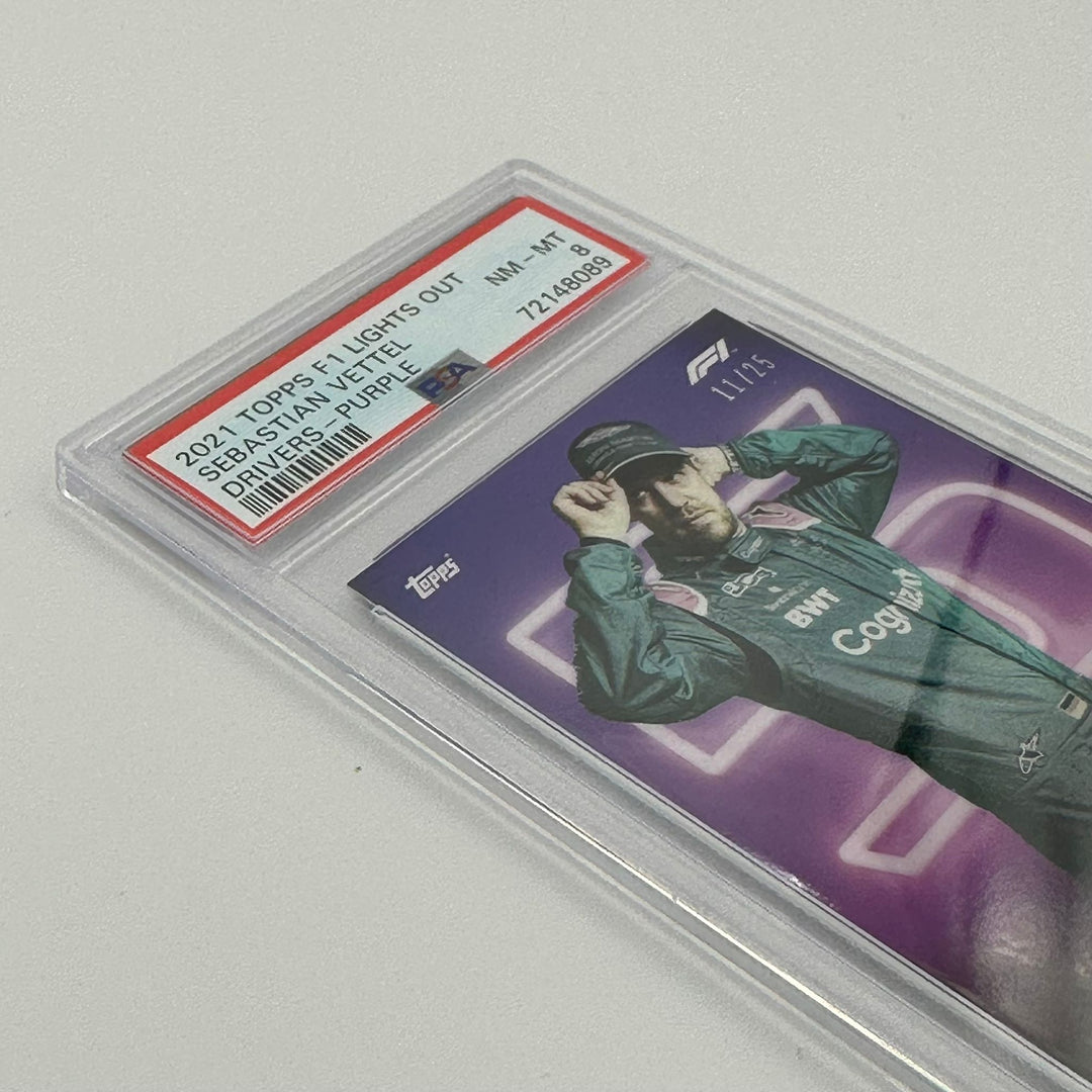 PSA 8 - 11/25 Sebastian Vettel - Drivers - Purple Parallel