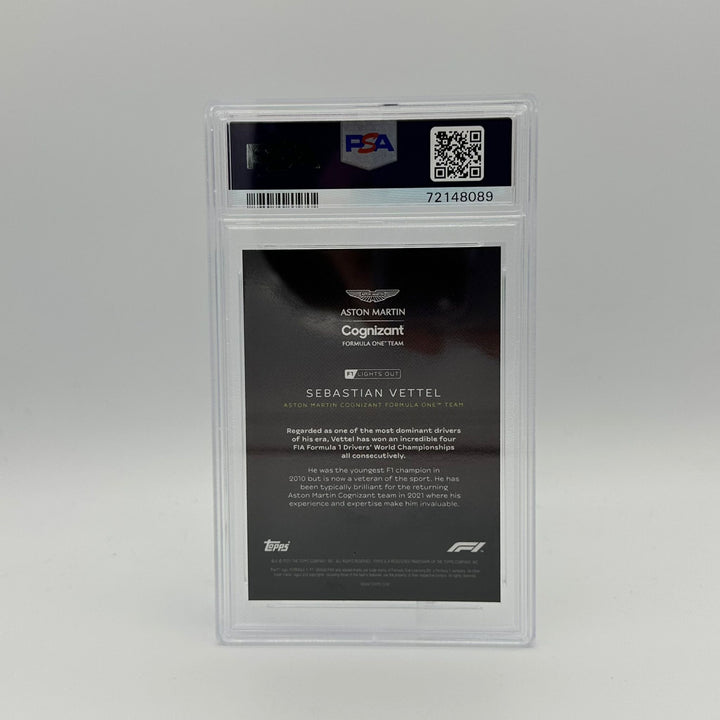 PSA 8 - 11/25 Sebastian Vettel - Drivers - Purple Parallel