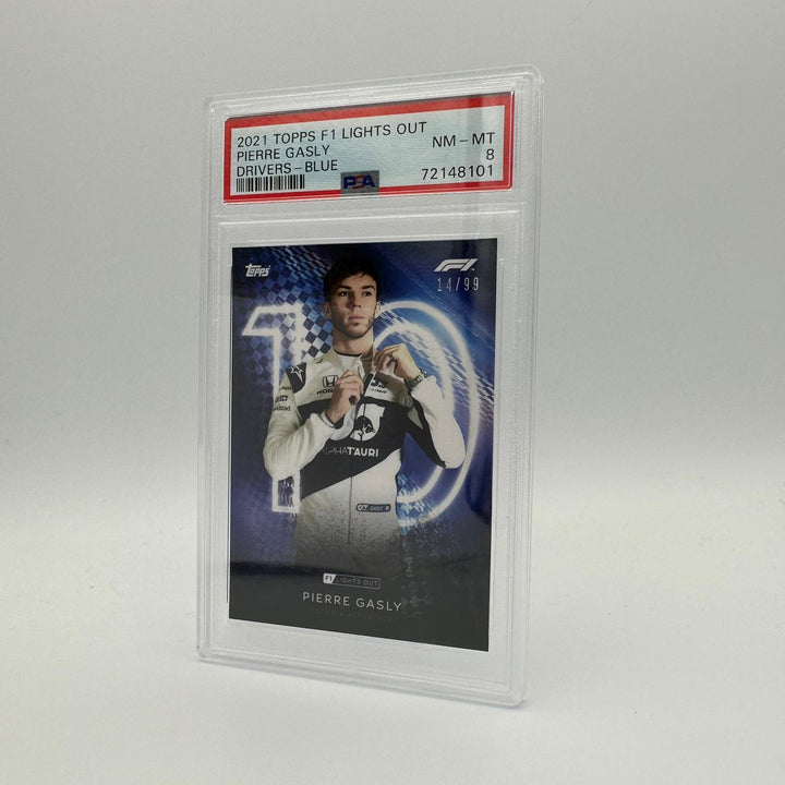 PSA 8 - 14/99 Pierre Gasly - Drivers -  Blue Parallel