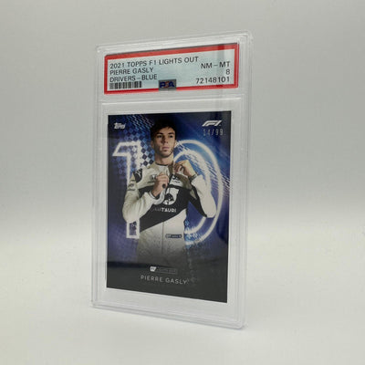 PSA 8 - 14/99 Pierre Gasly - Drivers -  Blue Parallel