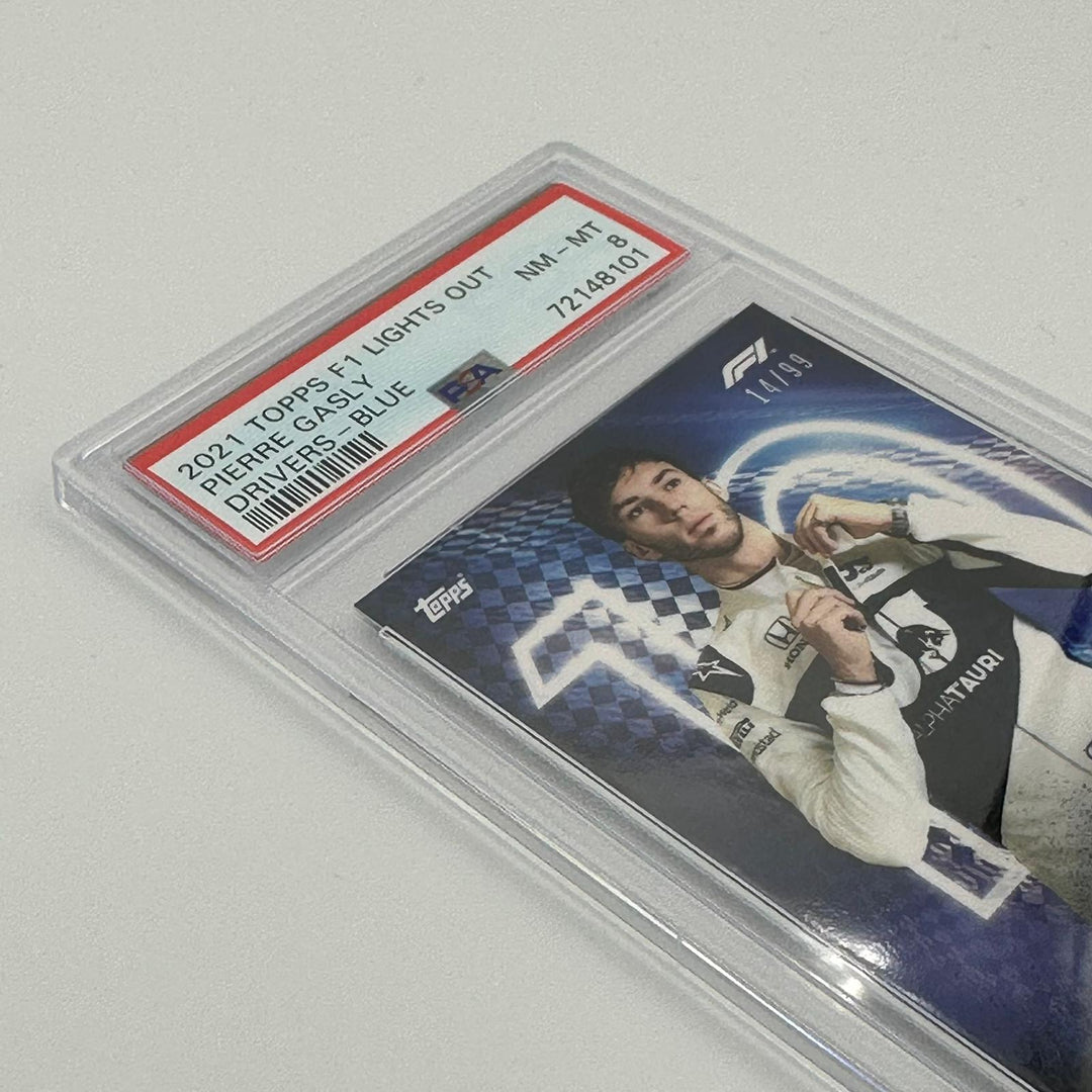 PSA 8 - 14/99 Pierre Gasly - Drivers -  Blue Parallel