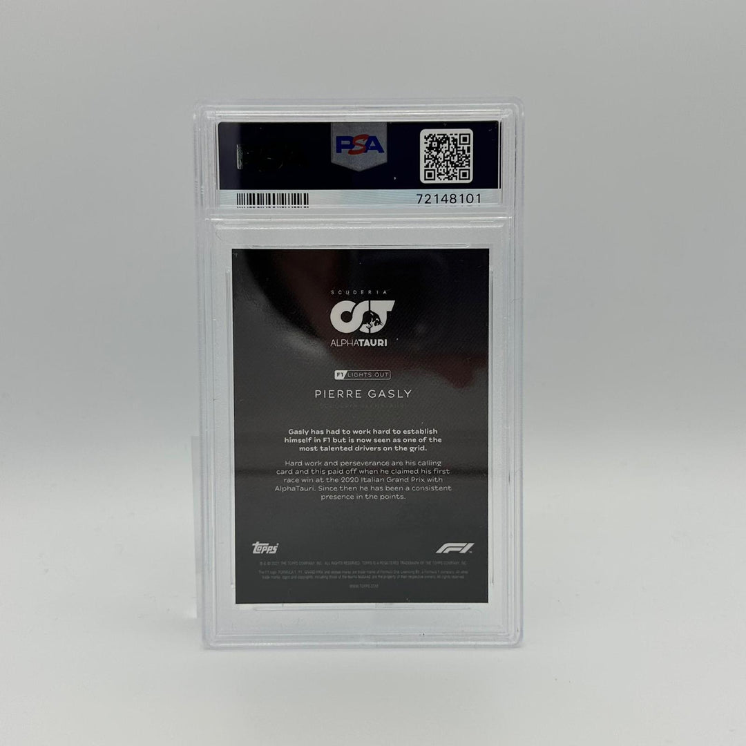 PSA 8 - 14/99 Pierre Gasly - Drivers -  Blue Parallel