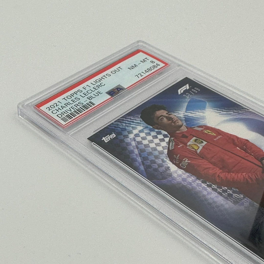 PSA 8 - 22/99 Charles Leclerc - Drivers -  Blue Parallel