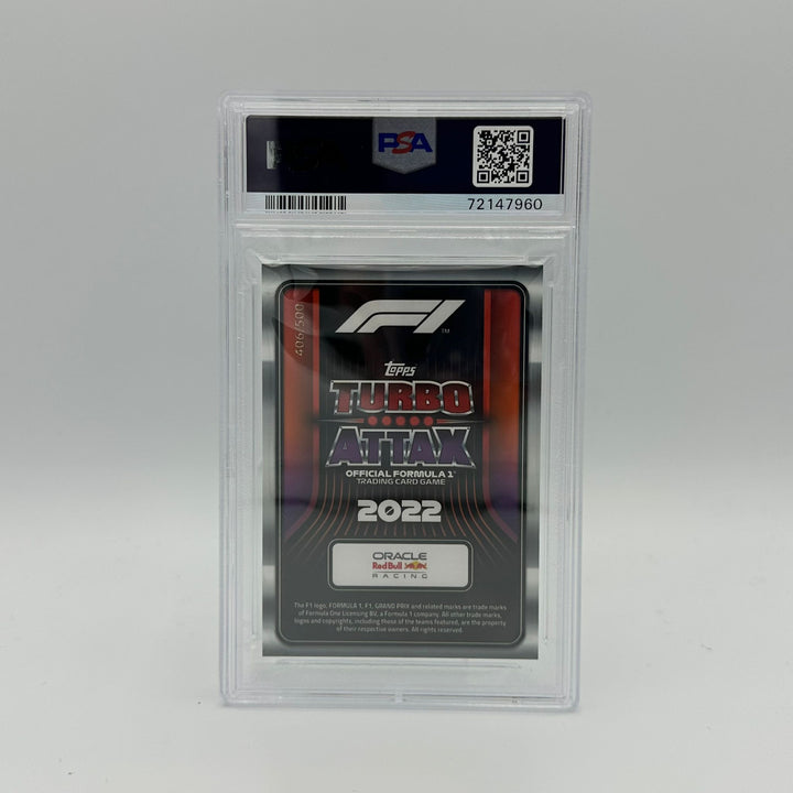 PSA 8 - 406/500 - Max Verstappen #291 - Race Winner Mirror Green