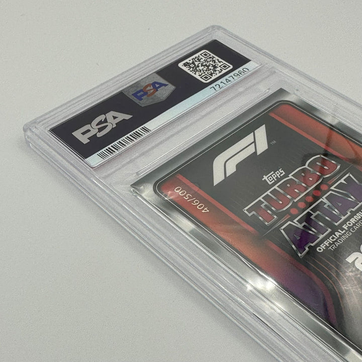 PSA 8 - 406/500 - Max Verstappen #291 - Race Winner Mirror Green