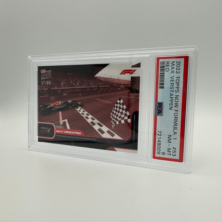 PSA 8 - 57/99 Max Verstappen - Astonishing finish in front of the Dutch Fans #53