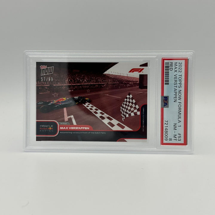 PSA 8 - 57/99 Max Verstappen - Astonishing finish in front of the Dutch Fans #53