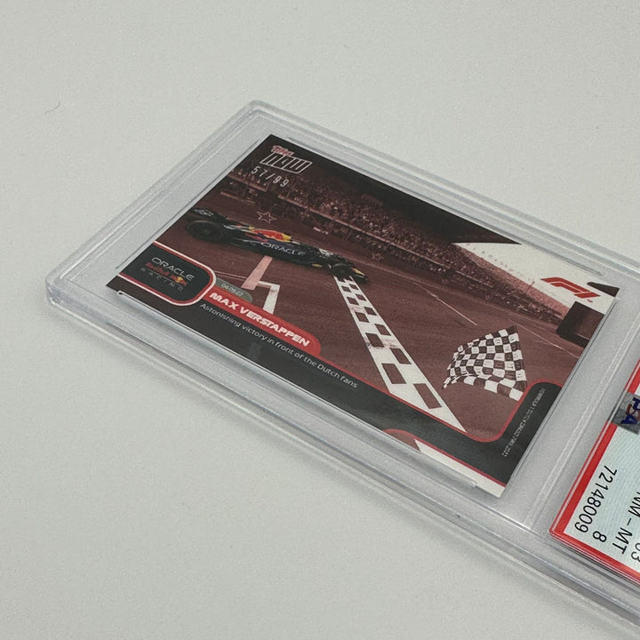 PSA 8 - 57/99 Max Verstappen - Astonishing finish in front of the Dutch Fans #53