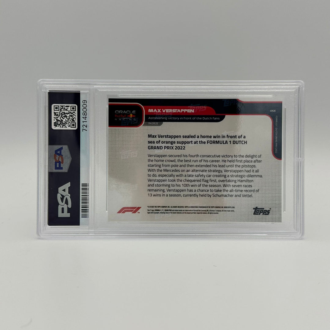 PSA 8 - 57/99 Max Verstappen - Astonishing finish in front of the Dutch Fans #53