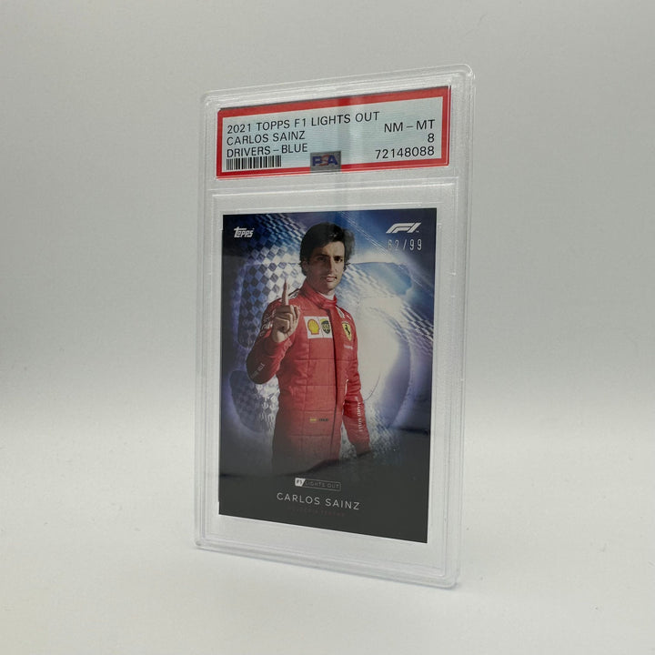 PSA 8 - 62/99 Carlos Sainz - Drivers - Blue Parallel