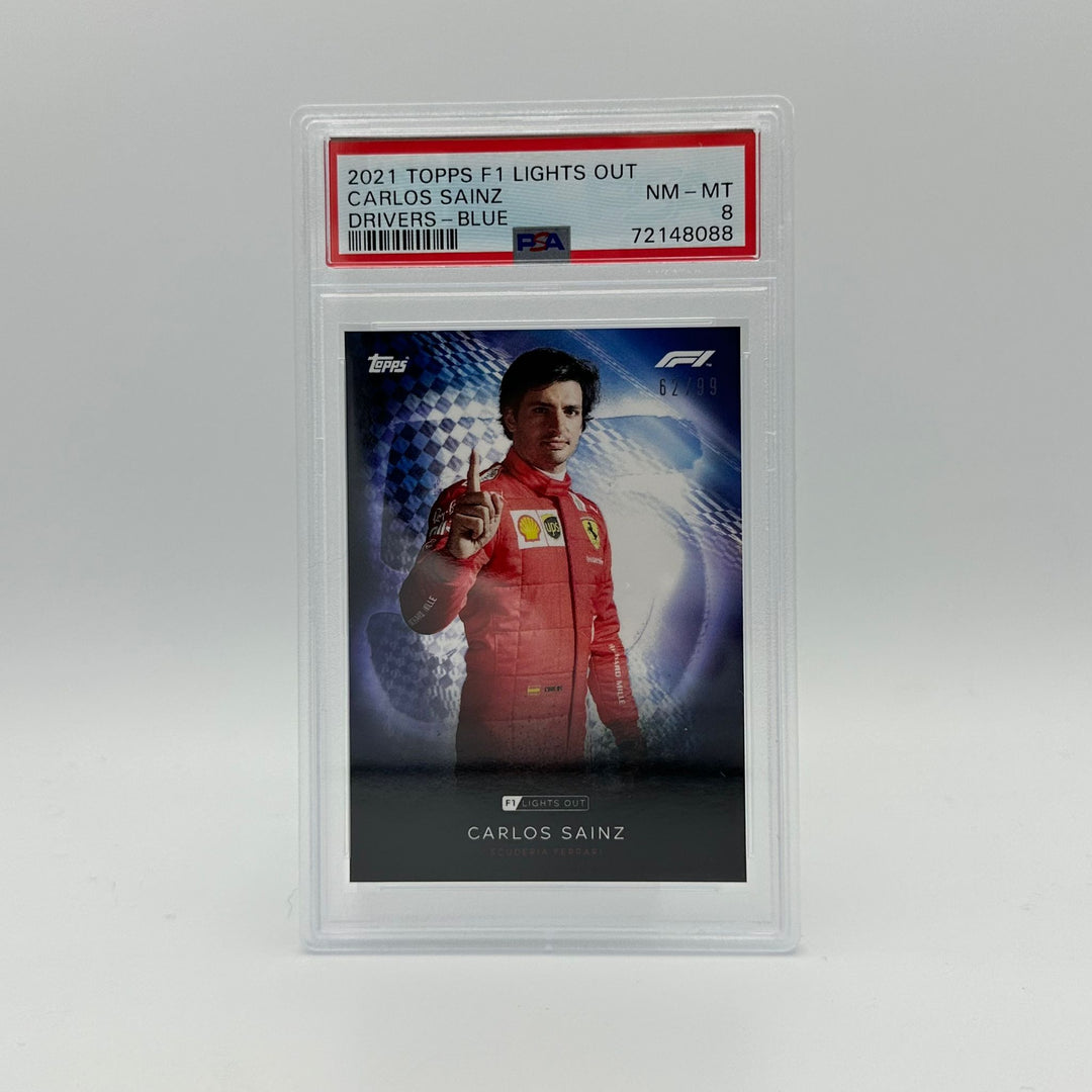 PSA 8 - 62/99 Carlos Sainz - Drivers - Blue Parallel